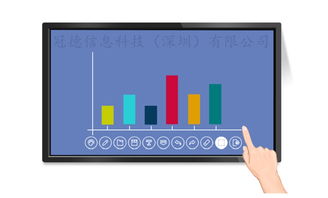 上海冠德教学一体机 触控交互式电子白板与壁挂支架的集成解决方案